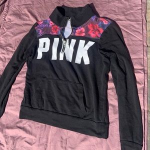 VS Pink Half Zip